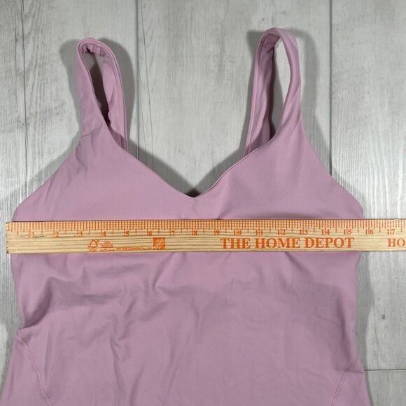 Lululemon Size 12 Align Tank Top Women's Pink Peony Tank Top Running Athletic - Picture 9 of 9